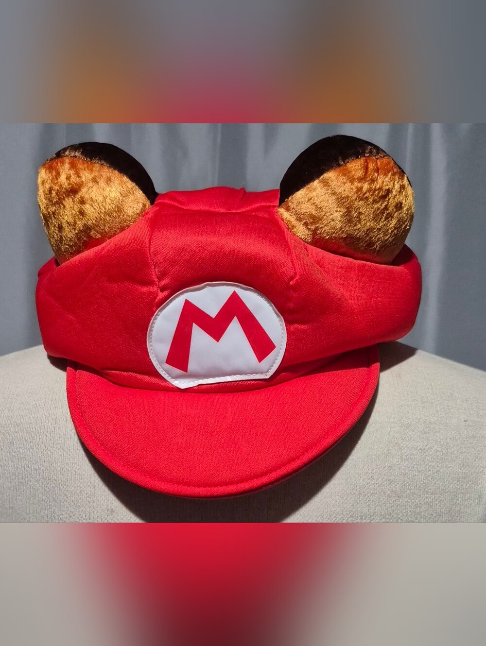 Super Mario Bros. 3 Raccoon Tanooki Mario Cosplay Hat